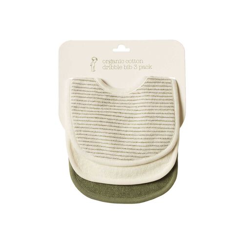 Nature Baby Dribble Bibs 3 Pack